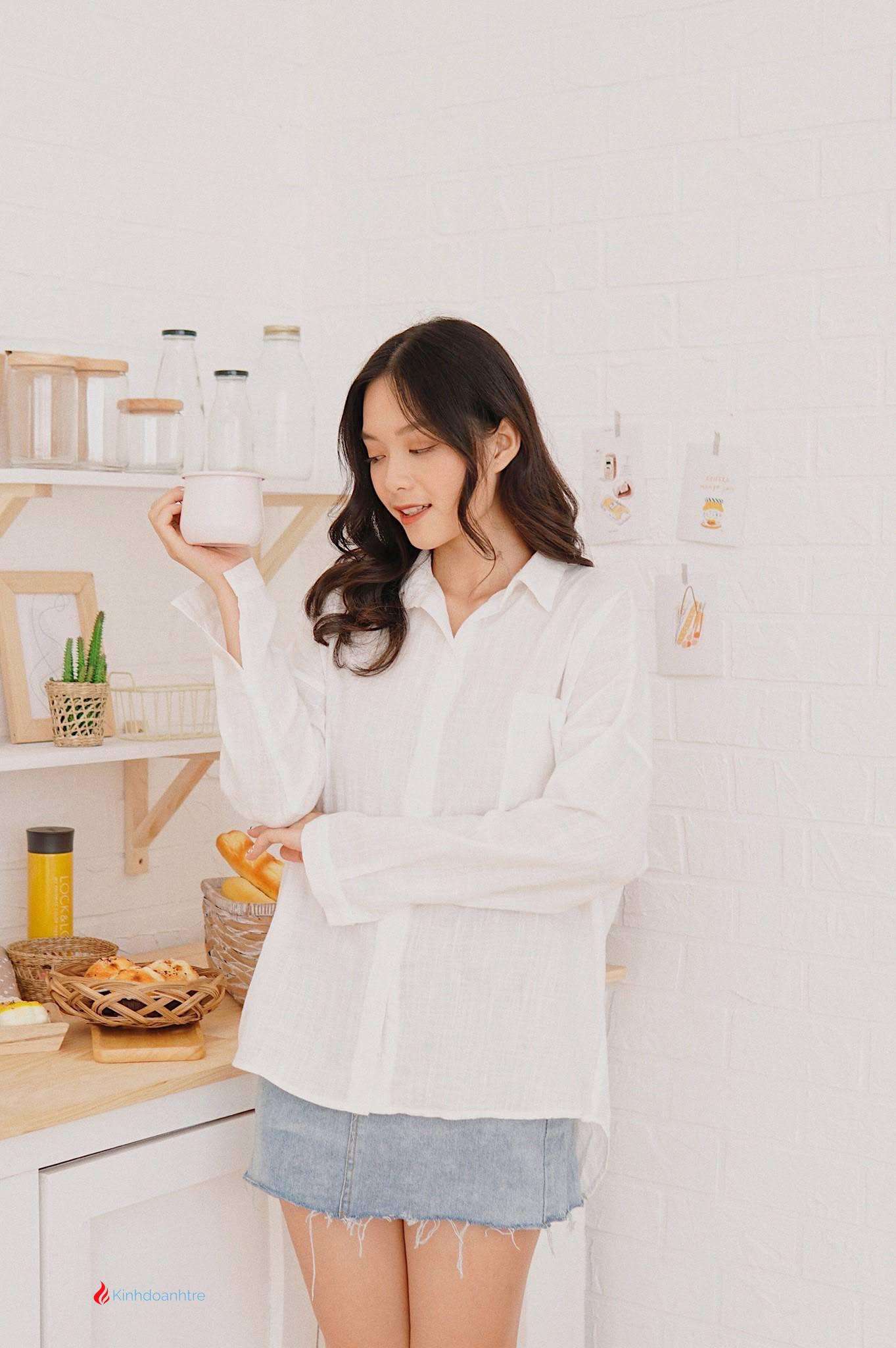 Cô nàng đang nỗ lực để trở thành tiếp viên hàng không trong tương lai 