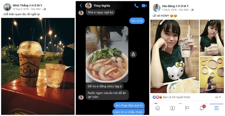 Homy milk tea là nơi thân quen của một số thực khách