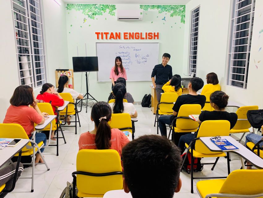 Không khí vui nhộn trong lớp học 