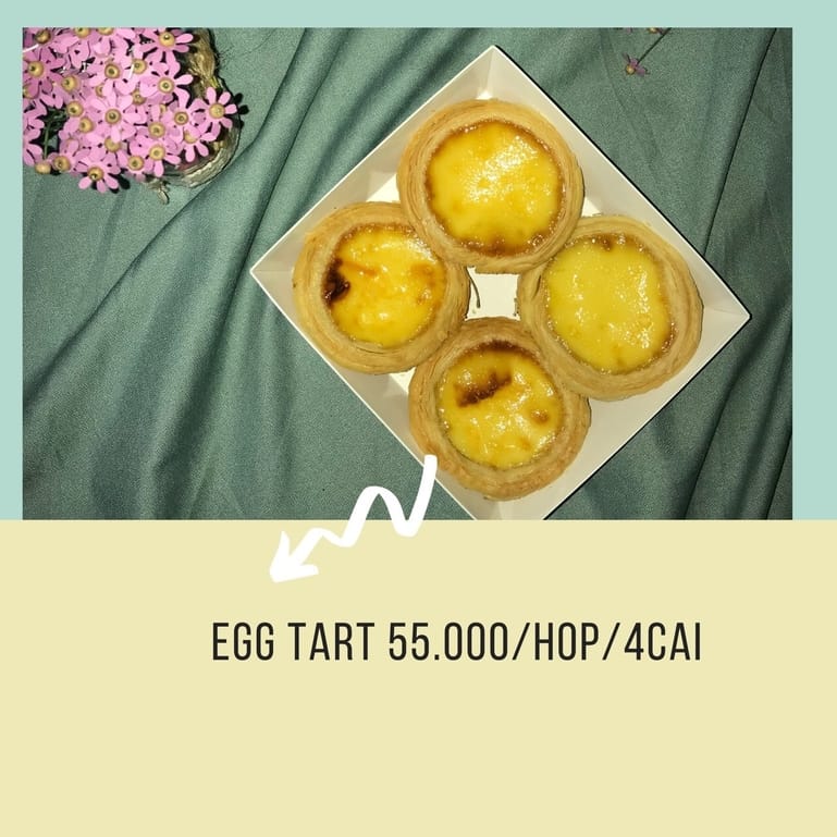 Bánh Egg Tart Trứng béo ngậy