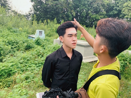 Hậu trường MV "Viếng mộ người tình"