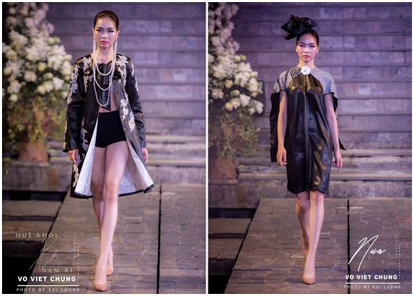 Nàng Model trong show kỉ niệm 25 năm của NTK Võ Việt Chung