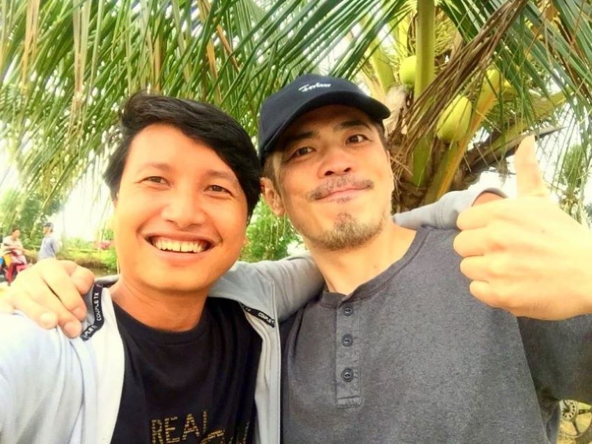 Anh Linh luôn vui vẻ, hòa đồng