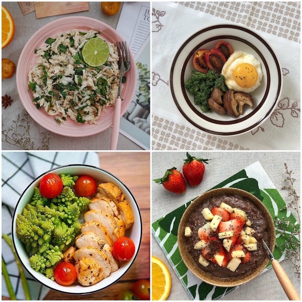 Những món ăn healthy, lành mạnh được Diet Mây Trong Bếp chế biến hấp dẫn