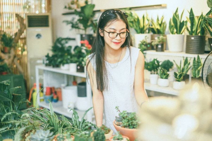 Hải Hà mang vẻ đẹp nữ tính