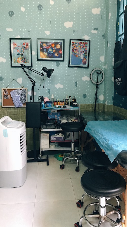 Wind Tattoo có địa chỉ tại số 1/21 Đường Số 7, khu phố 2, phường Linh Trung, quận Thủ Đức, TP.HCM
