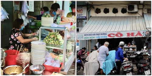 Quán bún Cô Hà hiện nay đã tròn 45 năm tuổi