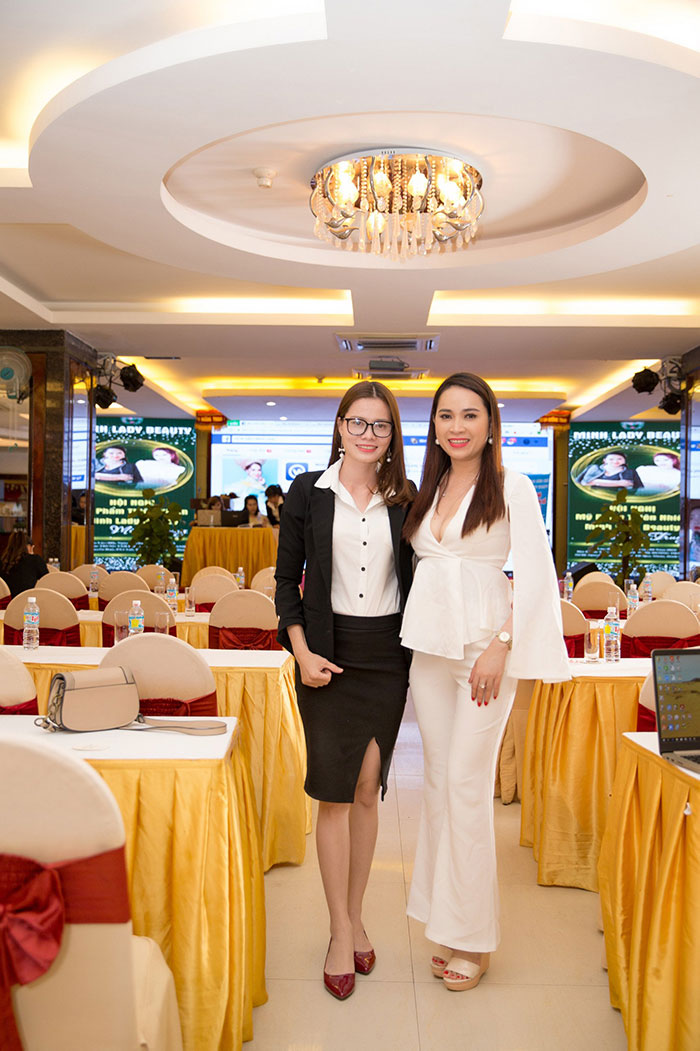 Hoa hậu Huyền Minh chính là động lực khiến cô thay đổi