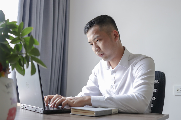 Anh luôn cháy hết mình với đam mê nhằm mang lại cái nhìn mới về thị trường ngoại hối tại Việt Nam