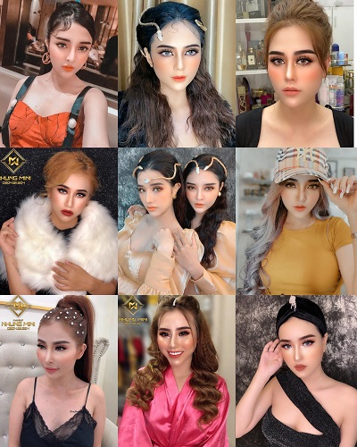 Nhung Mini - Cùng những Tone Makeup đầy sáng tạo