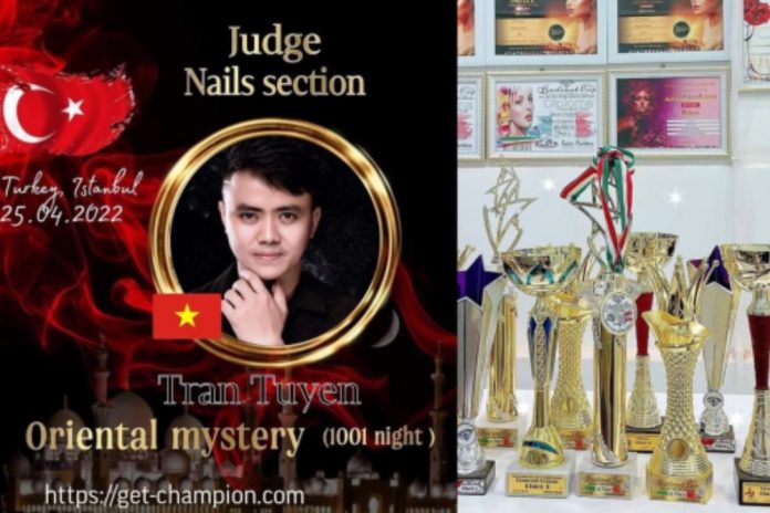 Master Trần Tuyển đảm nhiệm vai trò giám khảo các cuộc thi nail đình đám Master Trần Tuyển đảm nhiệm vai trò giám khảo các cuộc thi nail đình đám