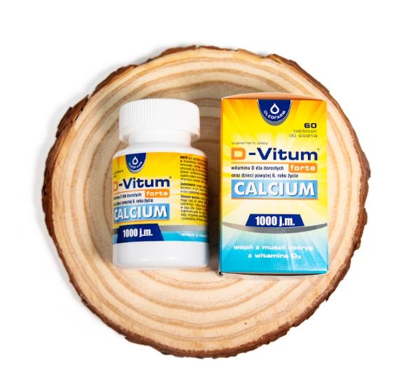 D Vitum forte Calcium Hanaphaco giúp tăng cường canxi trong thai kỳ
