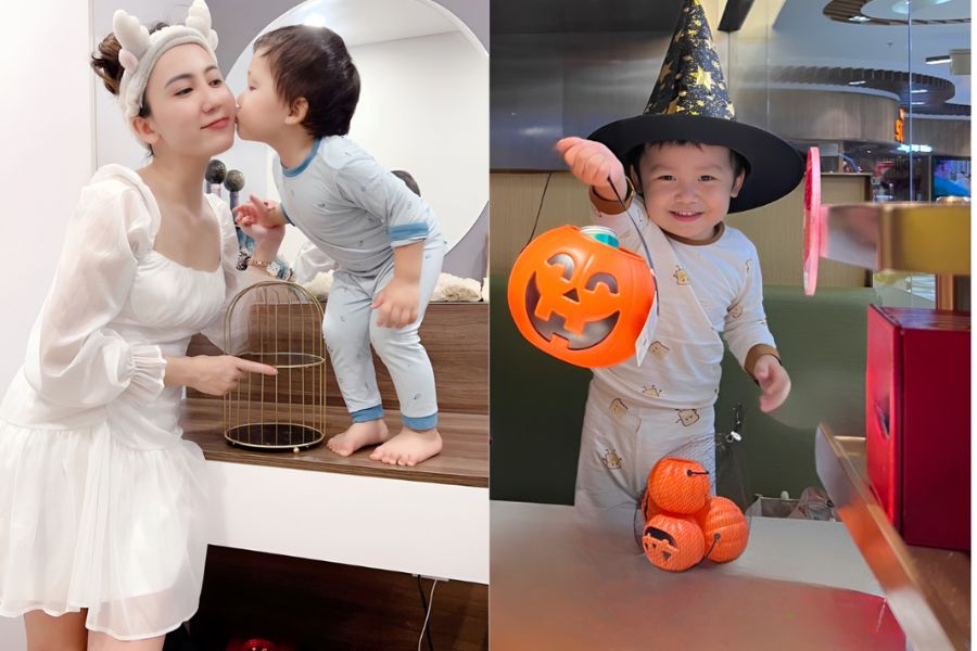Sự đáng yêu của hai mẹ con
