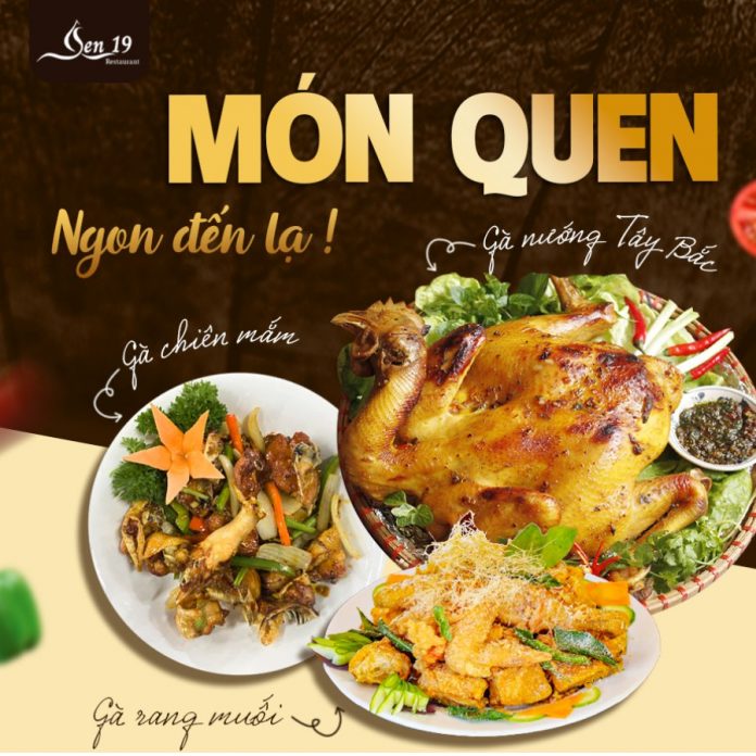 Nhà hàng Sen 19: Khám phá tinh hoa ẩm thực đất Tổ